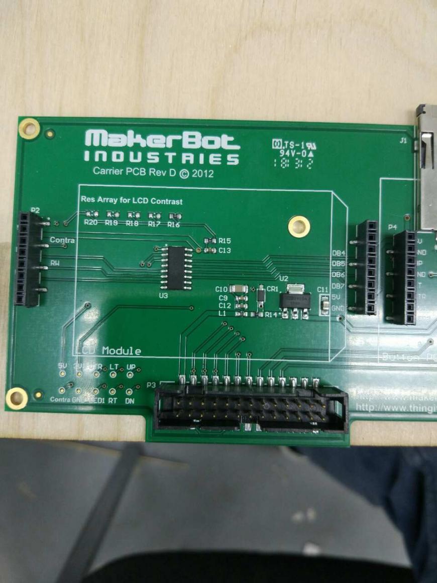 Помоги опознать детальку с платы  MakerBot Replicator2