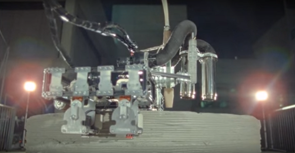 Каталонские архитекторы создают бригаду 3D-печатающих строительных роботов