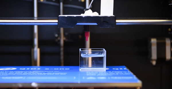 Калифорнийские ученые продемонстрировали 3D-печать водой