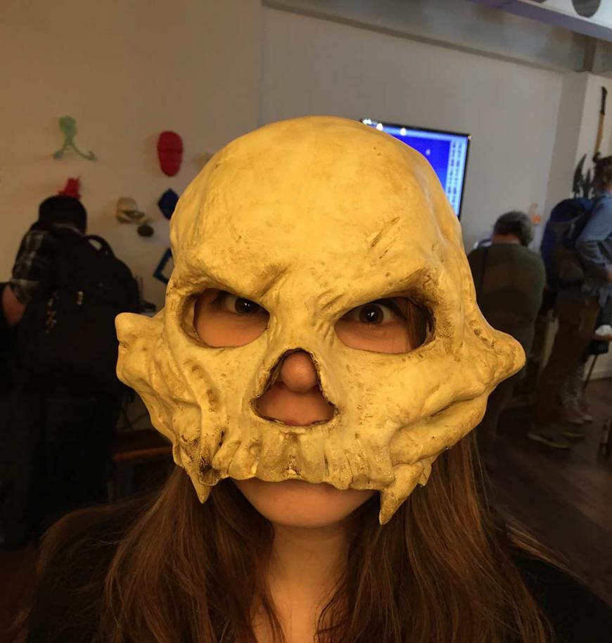 Скачайте 3D-модель и распечатайте маску-череп одичалого из сериала «Игра престолов»