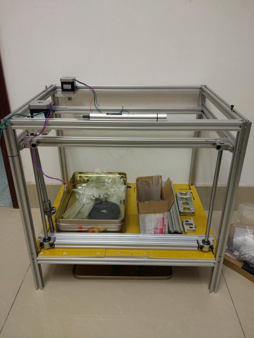 3D принтер XY-core самостоятельной постройки