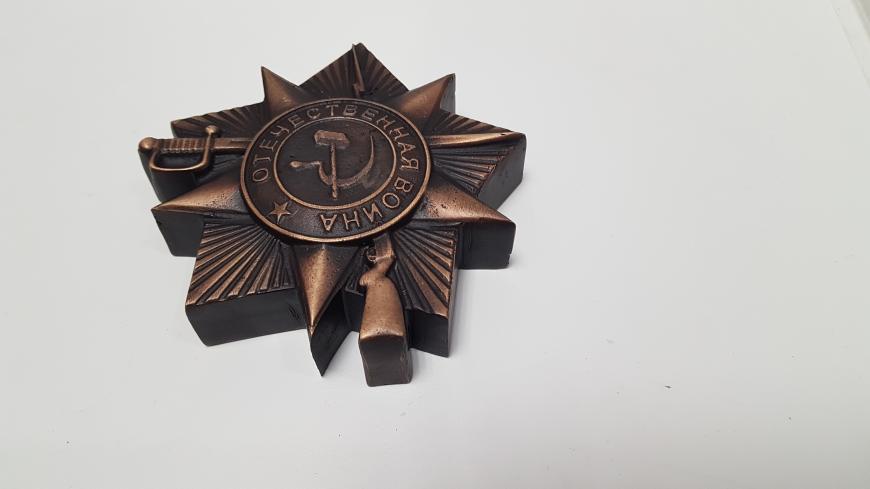 Изготовление ордена Великой Отечественной войны из бронзы с применением 3D печати.