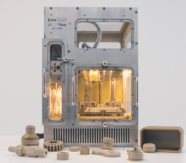 ESA продемонстрировало первый европейский космический 3D-принтер