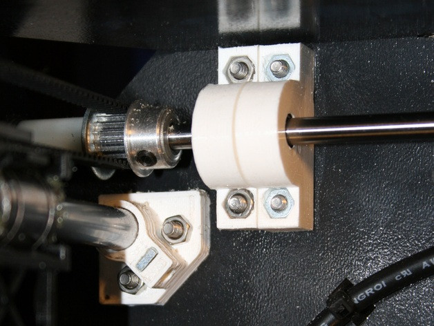 Замена шпуль (pulley) в принтерах-клонах Replicator с прошивкой Makerbot/Sailfish