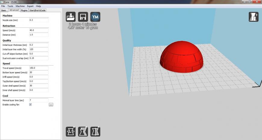 Маленький обзор MZ3D-256 или как испытать восторг от 3D печати