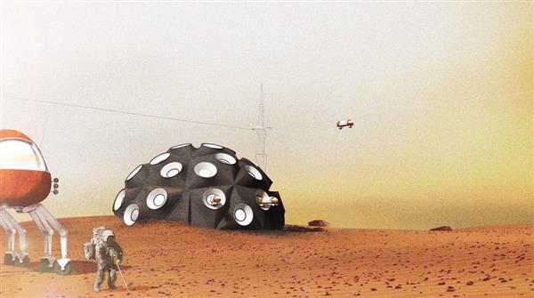 3D-печатные прототипы марсианских колоний будут возведены на Земле в течение трех лет