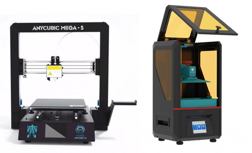Поступление 3D принтеров Anycubic: Mega-S и Photon