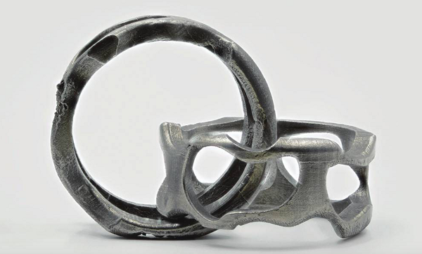 Новая методика делает возможной 3D-печать порошковыми металлами с растворимыми поддержками