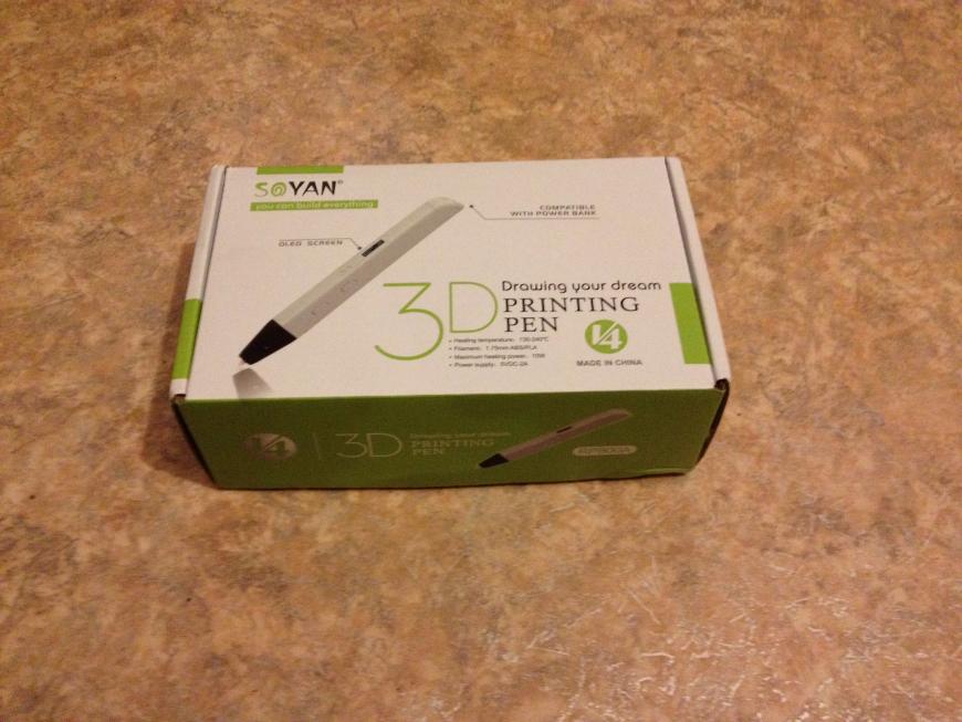 3D ручка для левши.