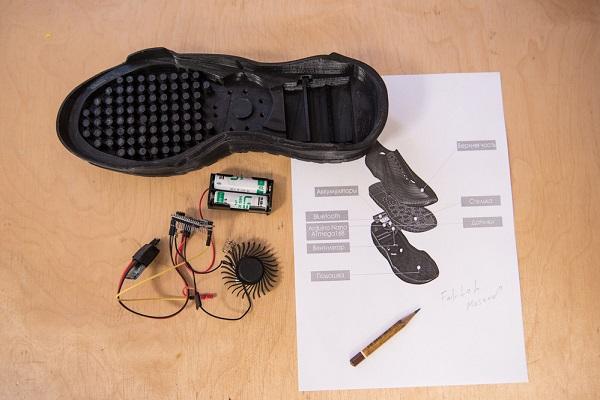 Студент НИТУ «МИСиС» создает 3D-печатные кроссовки с кондиционером