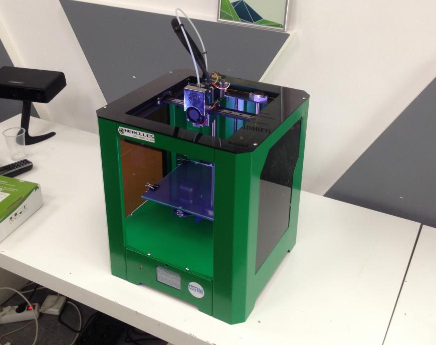 Обзор нового 3D принтера Hercules!