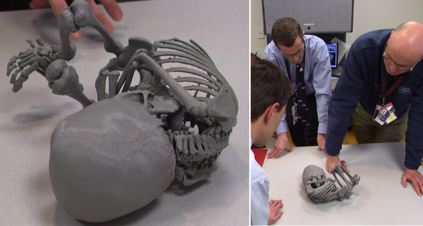 Исследователи напечатали на 3D-принтере копию 550-летней мумии ребенка