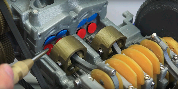 Игрушка для механиков: 3D-печатная реплика горизонтально-оппозитного двигателя Subaru