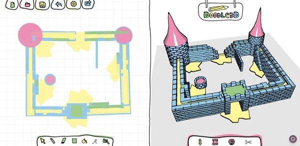 Doodle3D предлагает 2D/3D редактор Transform