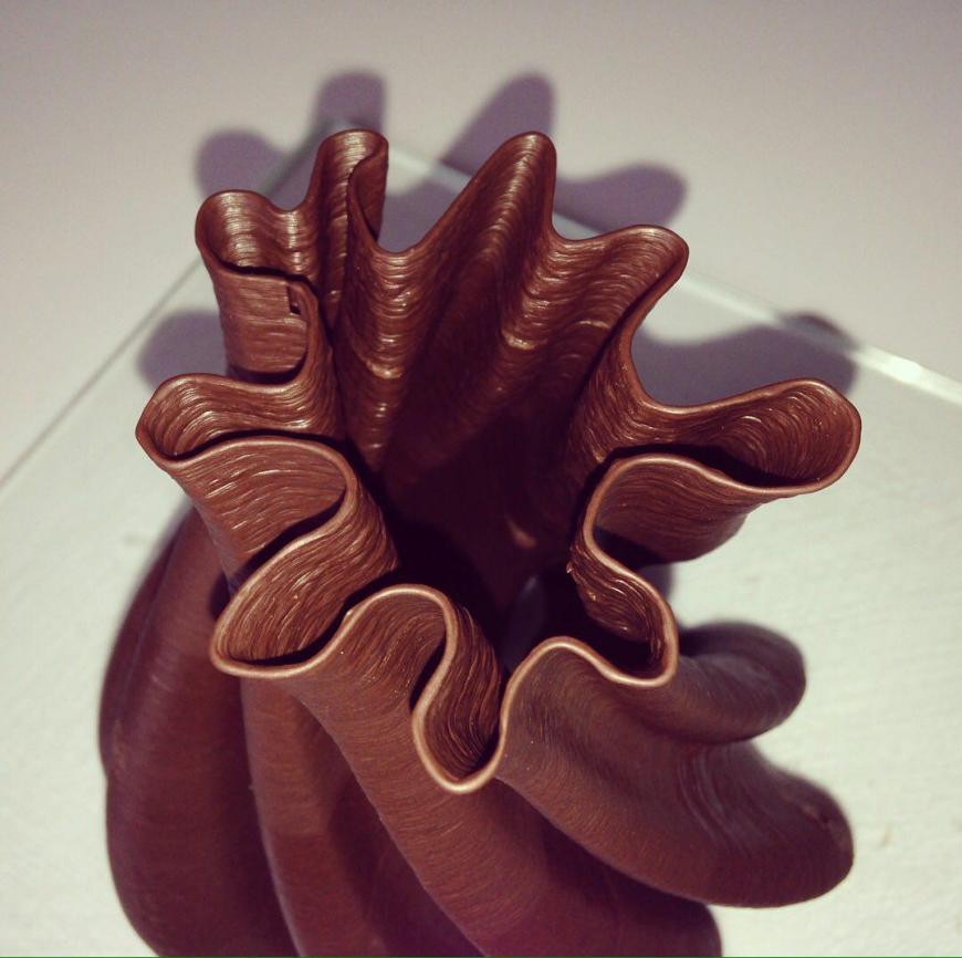 Печать шоколадом набирает обороты и чёткость