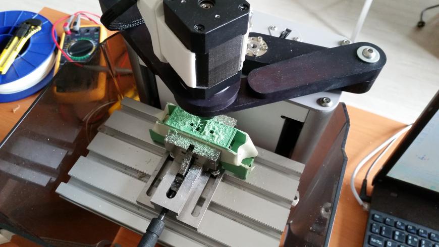 Использование 3D принтера SkyOne в качестве фрезерно-гравировального станка