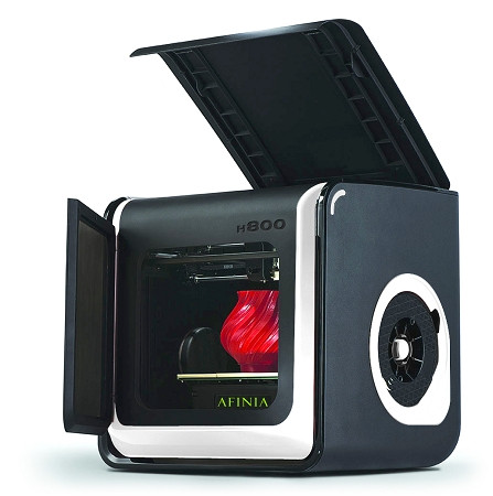 Afinia анонсирует 3D-принтер H800 с повышенным разрешением и областью печати