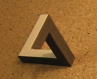 Невозможный треугольник на 3D принтере