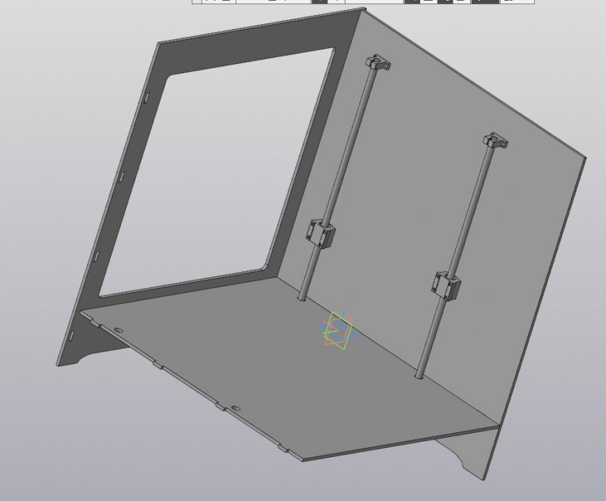 3Д принтер с рабочим столом 400х400 мм