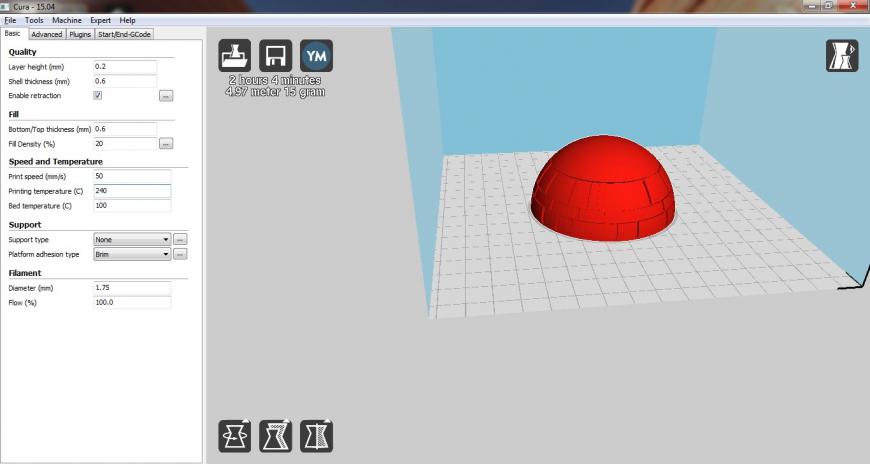 Маленький обзор MZ3D-256 или как испытать восторг от 3D печати