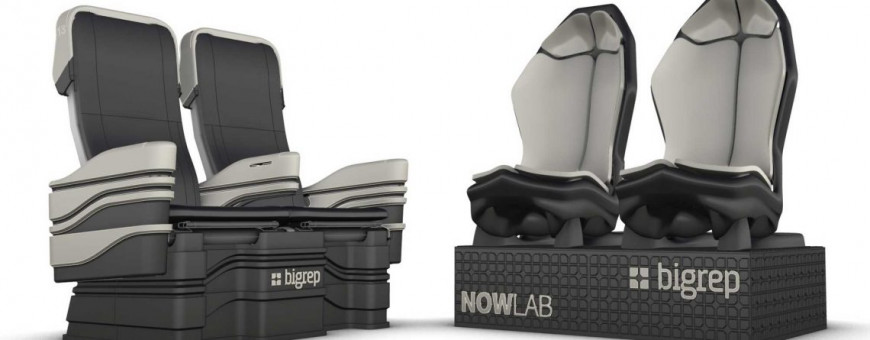 На 3D-принтере BigRep напечатали сиденья для самолета