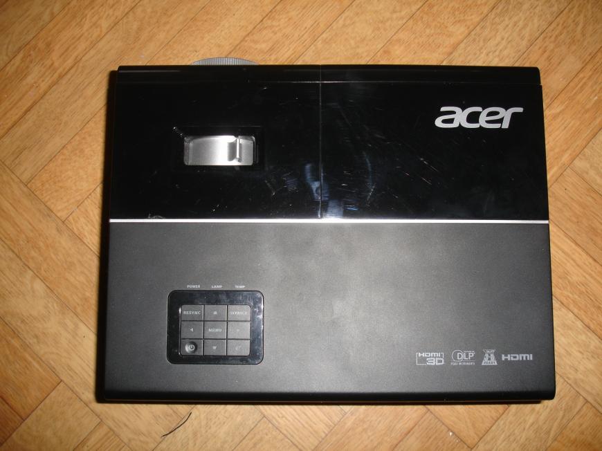 Модификация объектива проектора для DLP-принтера на примере Acer P1273