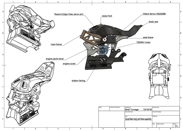 Мотоэнтузиаст поделился моделями 3D-печатных радиоуправляемых гоночных мотоциклов