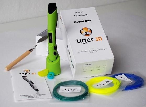Обзор 3D ручки Tiger3D Round One