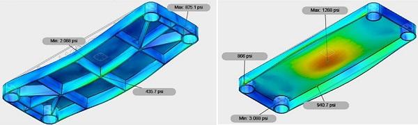 Оптимизация прочности 3D-печатных изделий с помощью уголков и ребер жесткости