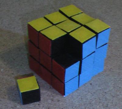 Кубик Рубика на липучках