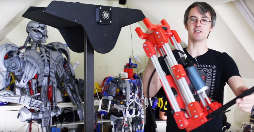 3D-печатный робот нокаутировал британского самодельщика