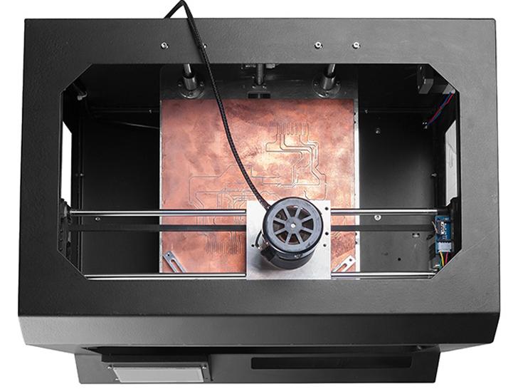 Первый 3D-принтер гибрид (FDM, ЧПУ, Лазерная резка)!