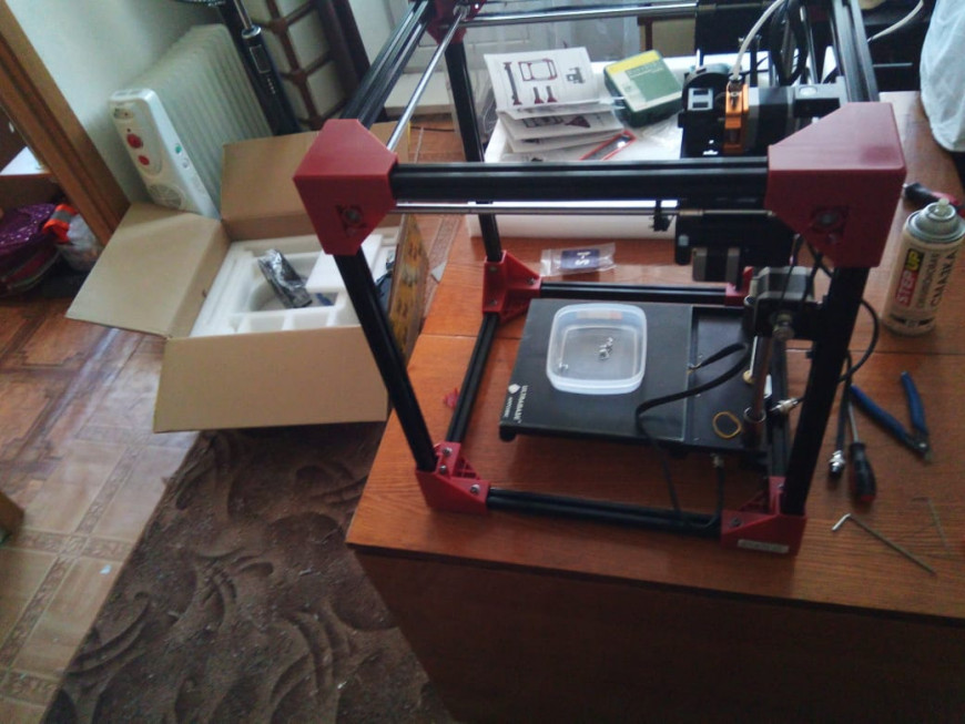 Anycubic 4Max Первый принтер, первая печать. (Длиннопост)