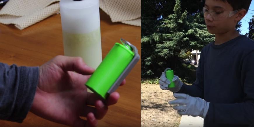 Оружие на 3D-принтере уже не впечатляет? — 12-летний школьник распечатал гранату!