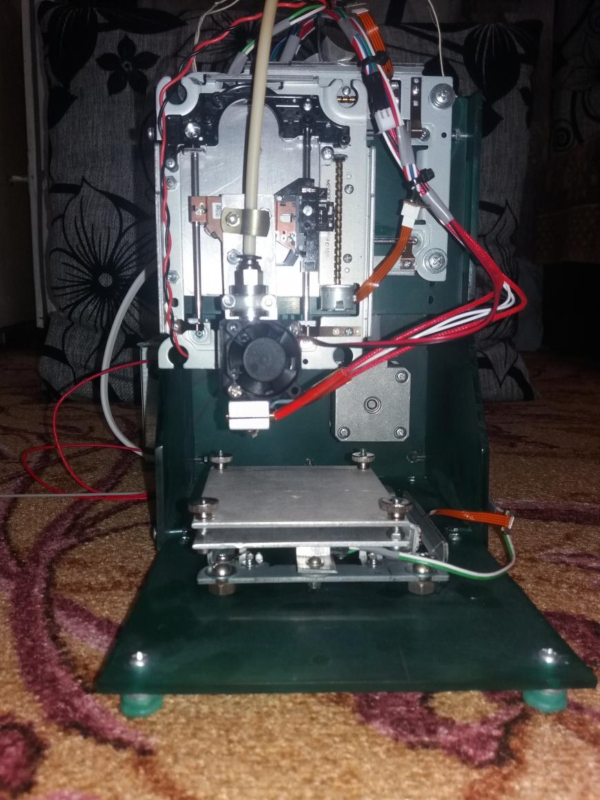 3D принтер на СD/DVD-ROM и arduino Uno