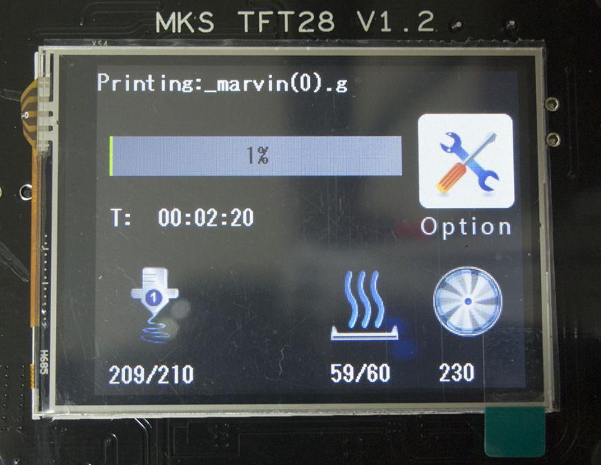 Дисплей, который умнее принтера. MKS TFT28 (2)
