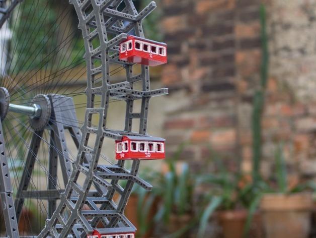 3D-печатная копия Венского колеса обозрения