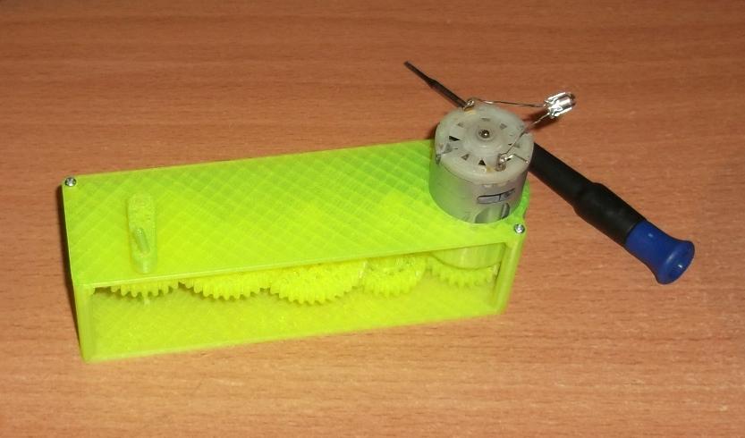 Моделирование и печать редуктора для изготовления электрогенератора.