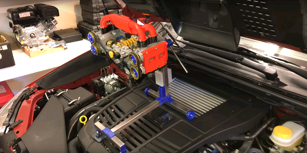 Игрушка для механиков: 3D-печатная реплика горизонтально-оппозитного двигателя Subaru