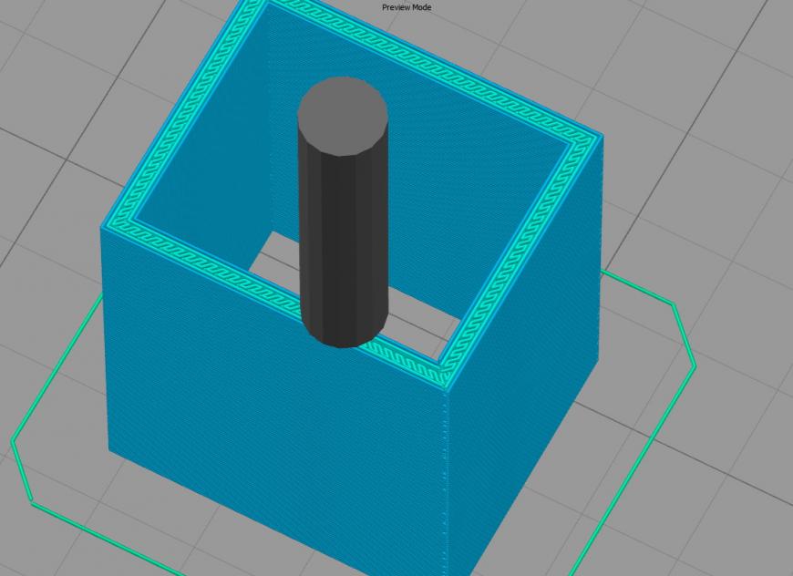 Печать тонкостенных объектов Simplify3D