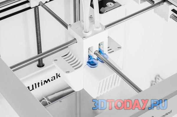 Настольный 3D-принтер Ultimaker 3 выводит профессиональную 3D-печать на новый уровень