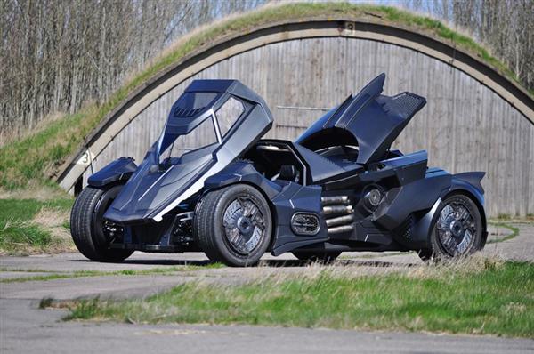 Автомобиль Caresto Arkham Knight обзавелся 3D-печатными аксессуарами от Palmiga
