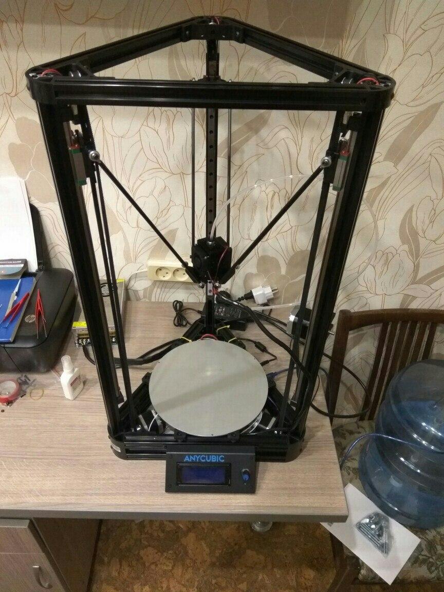 Апгрейд AnyCubic Pluse | Delta 3D Printer