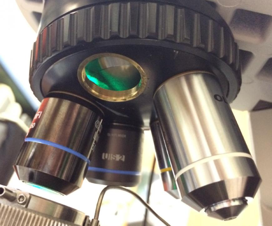 Футляр от пыли для объективов микроскопа Olympus в OpenSCAD