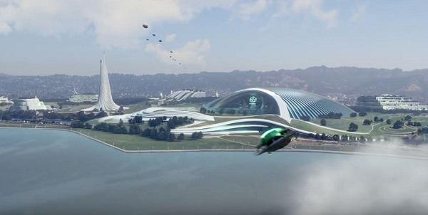 Arconic представила город будущего с пятикилометровым 3D-печатным небоскребом