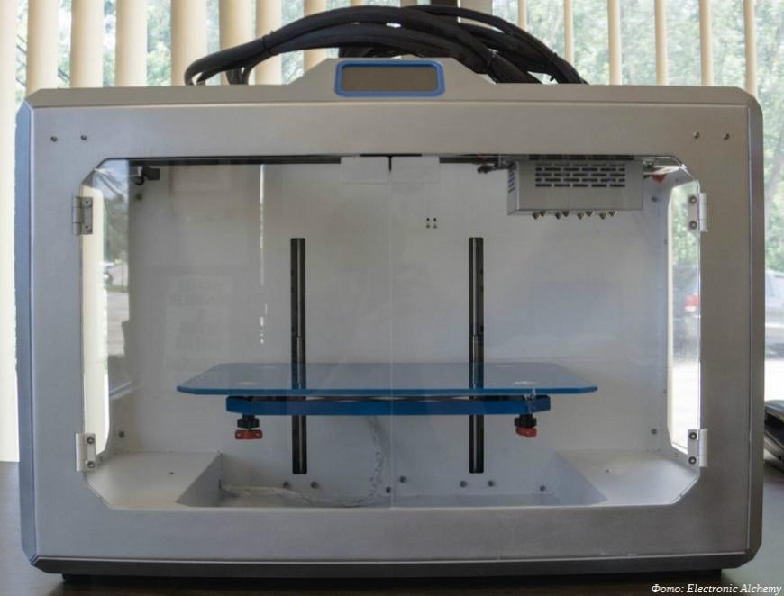 Компания Electronic Alchemy продемонстрировала 3D-принтер для печати электроники