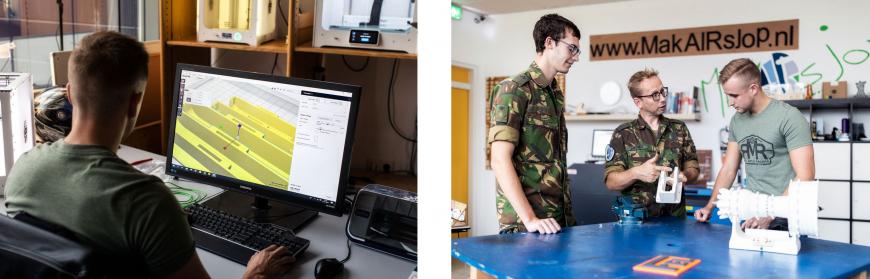 Royal Netherlands Air Force: Ускорение технического обслуживания при помощи 3D-печати