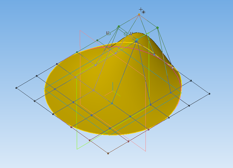 КОМПАС-3D Home для чайников. Основы 3D-проектирования. Часть 10.2. Поверхностное моделирование: Сплайновая форма.