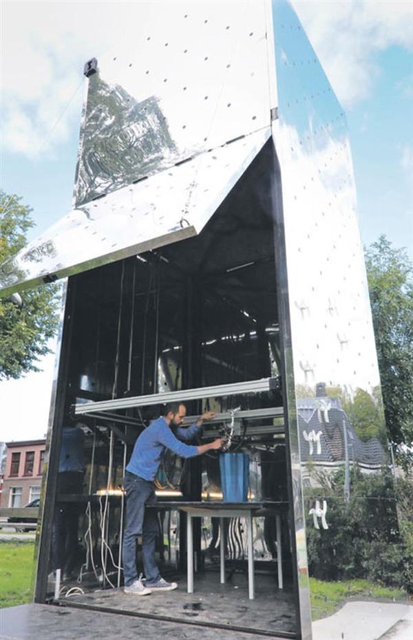 Компания DUS Architects возвела 3D-печатный летний домик