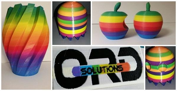 ORD Solutions принимает заказы на цветные микширующие 3D-принтеры RoVa4D